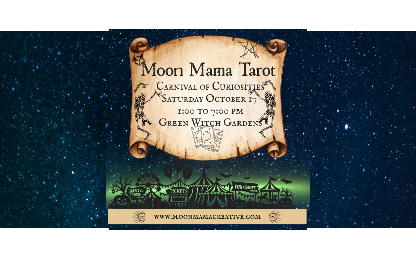 Moon Mama Tarot at Green Witch Garden's Carnival of Curiosities